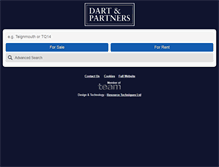 Tablet Screenshot of dartandpartners.com